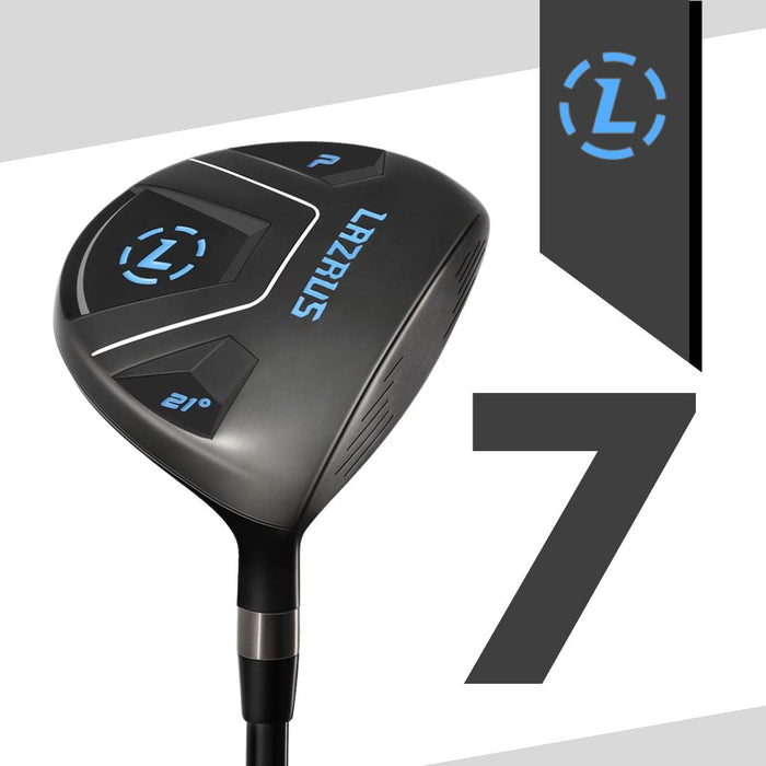Lazrus Golf Fairway Woods Set (3,5,7 Right & Left Hand) & Free Head Covers
