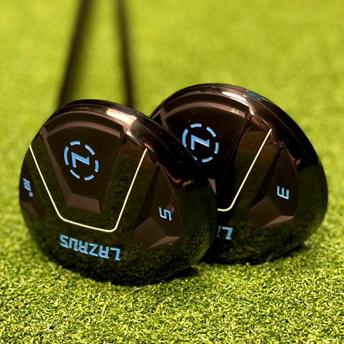 Lazrus Golf Fairway Woods Set (3,5,7 Right & Left Hand) & Free Head Covers